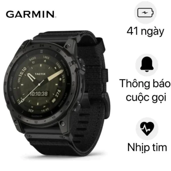 Đồng Hồ Thông Minh Garmin Tactix 7 GPS - Phiên Bản AMOLED